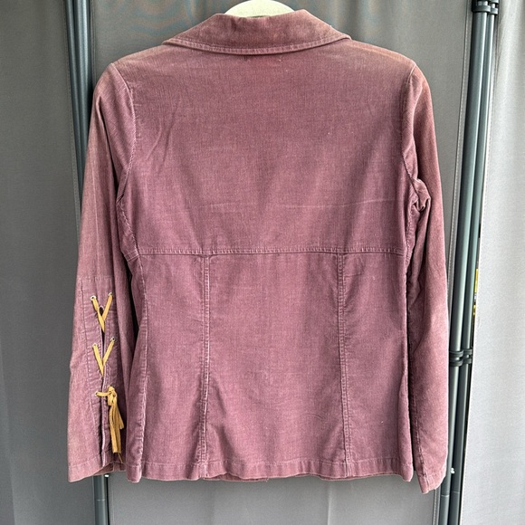 Women’s corduroy blazer jacket - Picture 3 of 7